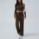 Diyun Cross-border European and American Yoga Exercise long-sleeved top with long Pants Women's Set for Spring/Summer 2025 Amazon Independent Store Diyun Cross-border European and American Yoga Exercise long-sleeved top with long Pants Women's Set for Spring/Summer 2025 Amazon Independent Store