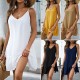 Diyun European and American foreign trade women's solid color dress for women 2023 Summer Amazon bestseller Sexy halter mini skirt Diyun European and American foreign trade women's solid color dress for women 2023 Summer Amazon bestseller Sexy halter mini skirt