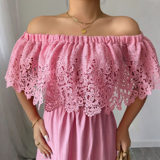 Diyun Cross-border European and American elegant A-line corset long dress for women's clothing 2025 summer independent store on Amazon Diyun Cross-border European and American elegant A-line corset long dress for women's clothing 2025 summer independent store on Amazon