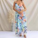 Diyun Cross-border European and American vacation Casual style floral small halter Dress Women's clothing for Spring/Summer 2025 Amazon Export Diyun Cross-border European and American vacation Casual style floral small halter Dress Women's clothing for Spring/Summer 2025 Amazon Export