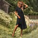 Diyun has developed and designed cross-border fashionable women's clothing for Europe and America. The Amazon big swing dress is elegant, flowing and slimming