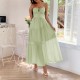 Diyun Cross-border European and American Casual Vacation Halter waisted long Dress Women's clothing 2025 Summer Amazon Independent Station Diyun Cross-border European and American Casual Vacation Halter waisted long Dress Women's clothing 2025 Summer Amazon Independent Station