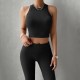 Diyun Amazon Cross-border European and American Women's Clothing 2024 Spring/Summer New sleeveless Slim Sporty Casual set Diyun Amazon Cross-border European and American Women's Clothing 2024 Spring/Summer New sleeveless Slim Sporty Casual set