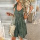 Diyun Cross-border 2025 Spring/Summer European and American Casual Bohemian Vacation Cotton printed halter-neck Jumpsuit women's clothing Diyun Cross-border 2025 Spring/Summer European and American Casual Bohemian Vacation Cotton printed halter-neck Jumpsuit women's clothing
